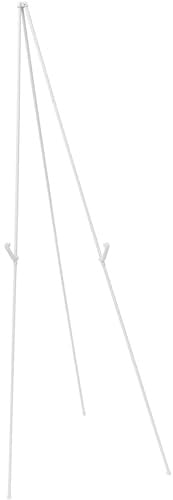 HOODANCOS Foldable Metal Easel Stand for Painting and Display Portable Tripod with Construction Lightweight and Stable Canvas Holder for Artists and Posters