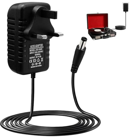 9V 2A Guitar Pedal Power Supply,AC Adapter 100-240V 50 60Hz to DC 24W 5.5x2.1mm Transformer UK Plug for BOSS ME-80, ME-25, PSA-120S, DS-1, RC-1, GT-1, DD-3, DD-7, FRV-1 Effects Pedals