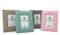fashion and joy Bilderrahmen STOFF Babyzimmer Deko STERNE in anthrazit Fotorahmen für 10x15 cm mit Standfuß Dekoration Baby Maritim grau Stars Rahmen Typ376