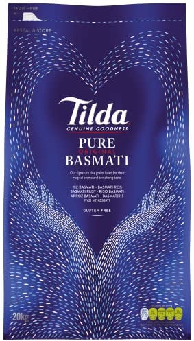 Tilda Pure Original Basmati Rice 20 kg