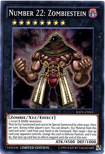Number 22: Zombiestein - RATE-ENSE1 - Super Rare - Limited Edition