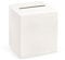 Glückwunschkartenbox Geldbox Kartenbox Geschenkkartenbox Creme 24x24x24cm- Creme Weiß