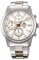 Orient Herren. Analog Quarz Uhr mit Edelstahl Armband FKU00001W0