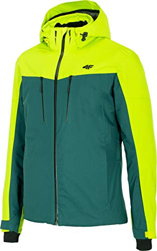 4F Herren Skijacke Hudson Jacke, Canary Grün, L