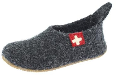 Living Kitzbühel Jungen Unisex Kinder 4048-0600 Slipper, Anthra, 29 EU