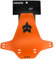 f26 Fox Mud Guard Fahrrad MTB DH FR Ebike Gabel Spritzschutz Schutzblech (Retro Orange/Logo Schwarz)