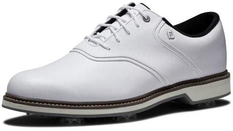 FootJoy Zapatos de golf para hombre 41 EU, Blanco/Blanco, 46 EU