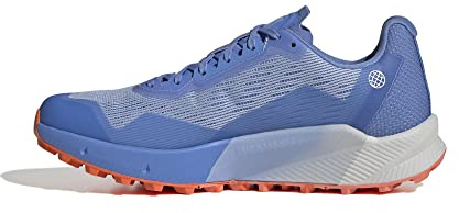 adidas Trail Running Shoe Terrex Agravic Flow 2 GTX, Blue Dawn/Blue Fusion/Impact Orange, HR1111, 41 1/3 EU