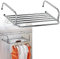 Secadora Colgante 70 60 50 40cm Tendedero De Ropa Para Radiador, Balcones, Barandillas - Acero Inoxidable Compacto Tendal Extensible Práctico Tendal Para Interior Y Exterior ( Size : 40cm(16in) )