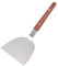 Espátulas Teppanyaki de Acero Inoxidable, Espátula para Hamburguesas, Espátula para Panqueques, Cocina, Filete, Pala Frita, Espátula de Plancha de Metal (120MM)