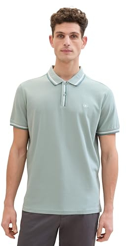 TOM TAILOR Herren Basic Piqué Poloshirt