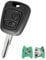 433MHZ Key Fob For Peugeot 106 107 206 207 306 307 406 407 Citroen C1 C2 C3 C4 C5 C6 C8 Xsara Berlingo Key Fob ID46Chip NE73 Blade