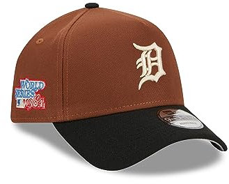New Era Detroit Tigers MLB Harvest World Series 1984 Brown Black 9Forty A-Frame Snapback Cap - One-Size