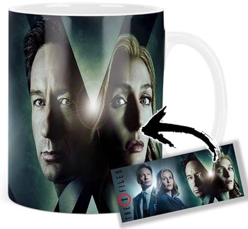 The X-Files David Duchovny Gillian Anderson A Tasse Keramikbecher Mug