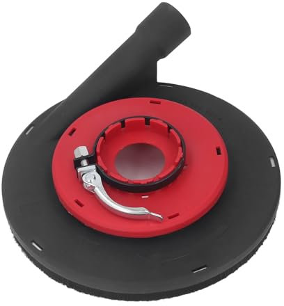Fockety Angle Grinder Dust Shroud, 9 Inch Surface Grinding Dust Shroud for Angle Grinders, Universal Surface Grinding Shroud with 230mm Grinding Wheel for 230mm Angle Grinder