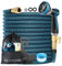 KETTOYA 150FT Expandable Garden Hose, Flexible Water Hose with 10-Pattern Spray Nozzle, Leak-proof Retractable Heavy Duty Hose Pipe, 4-layer Latex Core, Durable 3750D, Brass Alloy Connector, Kink-Free