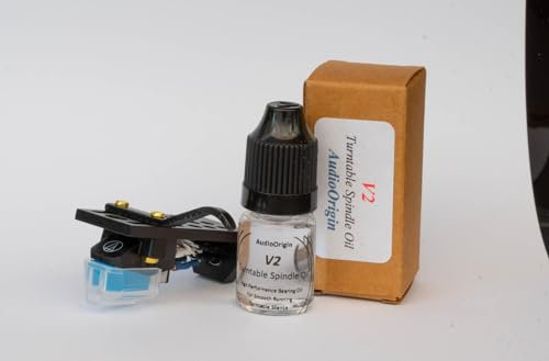 Black Headshell Cartridge Mount, Stylus, Needle, Oil Bundle fits Denon DP-2500, DP-400, DP-500W, PL-1700W, DP-450usb, DP-67L, DP-3000, DP-80, DP-6000