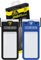 CRESSI Unisex-Adult Jimmy Phone Case Bundle 2 wasserdichte Handytaschen, Schwarz/Azurblau, 7''