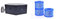 N NETSPA - Spa New - Octopus - Semi-Rigide Octogonal 4+2 Places - SP-OCT165B & SP-N1408778 Antibactérienne Spa Filtration Cartouches, 10.5cm x 11cm x 24cm, Lot de 3