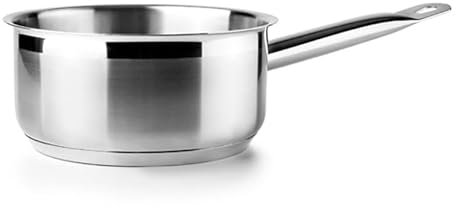 IBILI - Cazo Inox Ebbe 20 Cm, Acero inoxidable 18/10, Apto para induccion