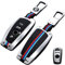 Teenpull für BMW Autoschlüssel Hülle mit Schlüsselanhänger und Geschenkbox, Schwere Metallschutzhülle 2, 5, 6, 7, X1, X2, X3, X5, X6, GT Wasserdicht Schlüsselhülle, Smart Schlüssel Zubehör
