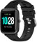 Garmcool 18mm Bracelets Compatible avec Garmin Venu 2S/Venu 3S/Vivoactive 4S/Forerunner 255S Bracelet Noir Sangles Sport Silicone pour Hommes Femmes (Pas de Tracker)