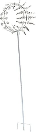 Milisten 1Pc Metal Windmill Weathervane Outdoor Wind Indicator Decorative Spinner for Garden Unique Craftsmanship Lifelike Design Year Weather Monitoring for Courtyard and Patio