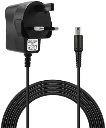 Vmoomax AC Charger for Nintendo Handheld Consoles, Power Adapter Compatible with New 3DS XL, New 3DS, 3DS XL, 3DS, 2DS XL, New 2DS XL, 2DS, DSi, DSi XL, Portable UK Plug Charging Cable for Travel.