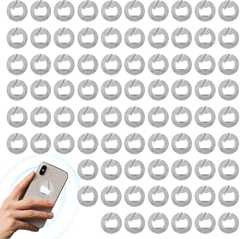 80 Stück nfc sticker, NFC Tags Ntag213 Aufkleber Wiederbeschreibbar Tag-sticker 144 Byte Speicher NFc Ntag213 Chip-sticker Programmierbar, Für Alle NF-c-Fähigen Handys Und Geräte