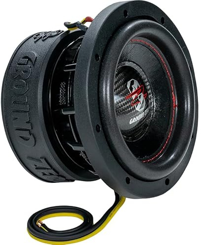 Ground Zero GZHW 16-D2 – 16 cm High Performance Subwoofer, 2x2 Ohm Doppelschwingspule, 500 W RMS, 50 mm Schwingspule, Aluminiumgusskorb