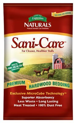 Espoma Naturals SC17 Sani-Care Horse Stall Bedding, Hardwood, 1.7 Cu. Ft. - Quantity 60