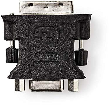 NEDIS CCGP32900BK - Adattatore da DVI a VGA | DVI-I 24 + spina a 5 poli - VGA femmina