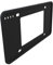 Qenker Silicone License Plate Frame - Universal U.S. License Plate Cover Holder - Rust-Proof. Rattle-Proof. Weather-Proof. - Black