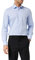 Seidensticker Herren Slim Fit Bügelfrei Kent Langarm Businesshemd, Blau (Hellblau ), 43 EU
