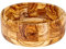 levandeo Cuenco de Aprox. Cuenco de Madera de Olivo, 20 x 8 cm, para Ensalada, decoración de Mesa, Pan, Aperitivos