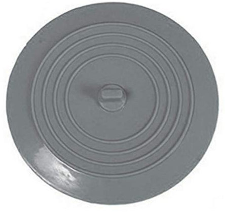 LEBQ 6 Zoll Silikon Wanne Stopper Ablassschraube für Küche, Bäder und Wäschereien (Grau)
