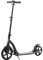 HOMCOM Kinderscooter, Kickscooter mit Stoßdämpfung, Tretroller, Klappbar und Höheverstellbar, ab 14 Jahren, Aluminium, Schwarz, 92,5 x 37,5 x 82-97 cm