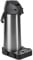 ONVAYA® Airpot Pumpkanne | Isolierkanne | Thermoskanne | Getränkespender | Edelstahl mattiert | Kaffeekanne | Doppelwandig (1,9 Liter + Tropfschale)