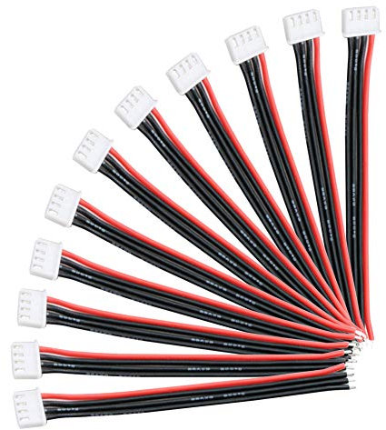 YIXISI 10 Stücke JST-XH 3S 15CM Batterie Balance Ladegerät 22AWG Silikon Kabel Draht JST XH Stecker Adapter Stecker für RC Lipo Batterie