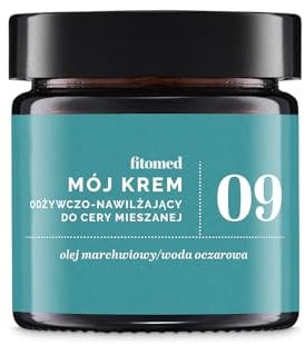 Fitomed Naturkosmetik Gesichtscreme für Mischhaut 55g – Vegan Feuchtigkeitscreme Gesicht mit Karottensamenöl und Vitaminen - Pflegend und Anti-Aging