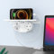 Enchufe USB Pared, 4 en1 Pared Adaptador Enchufe, Ladron Enchufes con 1Type C USB+1 Type A USB Puertos+2 Enchufes CA,con Luz Calida LED Noche(con Luz Sensor) (CON ESTANTERIA)