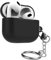 JUST4YOU CS_HD_AP3_BK Slim Fit Hard Case Compatible with Apple AirPods 3 [Matte Finish] - Schwarz
