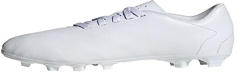 adidas Unisex Accuracy.4 Flexible Ground Soccer Shoe, White/White/Black, 3.5 UK