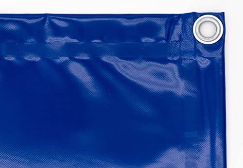 Bâche lourde 650g avec oeillets - Bleu 4m x 6m Bleu