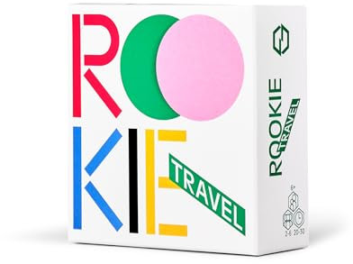Game Division Rookie Travel I Buntes Mitbringspiel für 2-6 Spieler I Schnelle Konzentrationsspiele für Kinder ab 6 I Reisespiele & Kartenspiele ab 6 Jahre