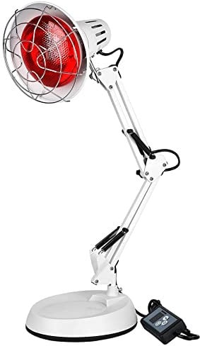 Cozion 150W Heat warm Lamp light device Vertical Indoor Home Space Heater, timing function, 360 adjustable heat light device, Ideal Gifts for Women Men Mom Dad Grandpa Grandma