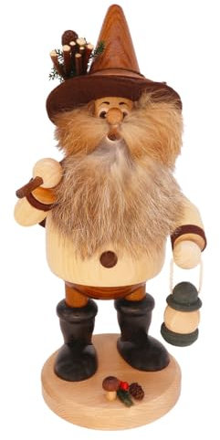 Drechselwerkstatt Uhlig Räuchermann Wanderer Natur, Höhe: ca. 25 cm, Holz, Braun