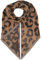 FRAAS Damen-Schal aus Cashmink mit Leo-Muster - 46 x 200 cm - Feiner als Cashmere - Perfekt für Herbst und Winter - Sustainability Edition - Made in Germany Camel