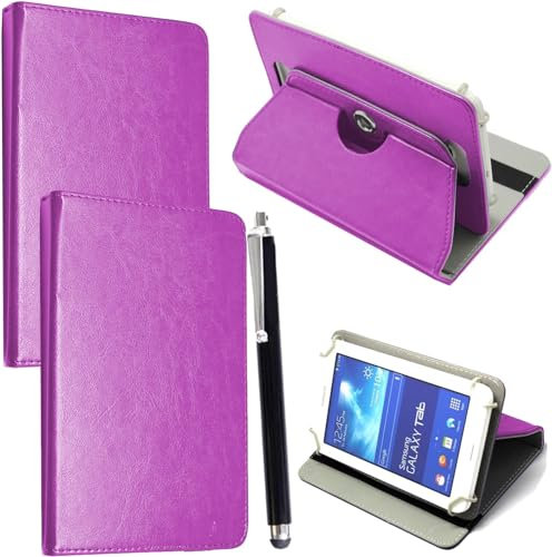 Funda universal de piel sintética con función atril para todas las tabletas de 6, 6.8 y 7 pulgadas, compatible con Kindle eReaders Fire Tablet- Kobo/Voyaga/Lenovo/Sony E-Book/iPad Mini 5 4 3 2 1
