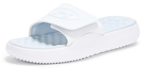 Under Armour Women's Ignite Pro 8, (100) White/Halo Gray/White, 9, US